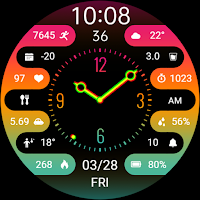 ZKin Watch Colorful Clock