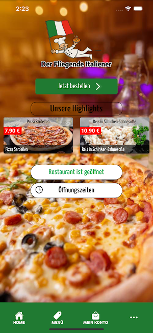Der Fliegende Italiener Online Screenshot 0