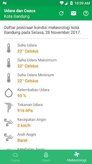 Kualitas Udara dan Prakiraan C Screenshot 3