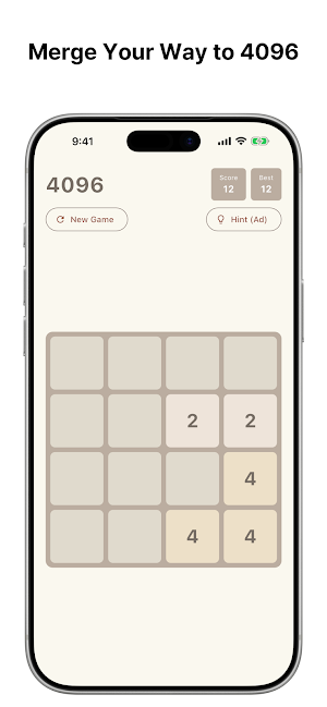 4096: Number Puzzle Screenshot 2