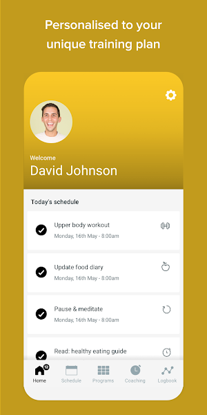 Jamie Allan Fitness Screenshot 1