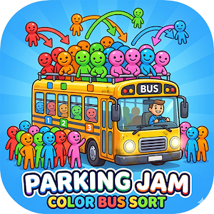 Parking Jam: Color Bus Sort Screenshot 2