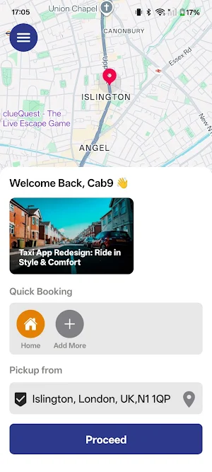 UKC Passenger App Screenshot 0