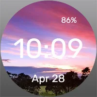 Beautiful Sunset - Watch Face