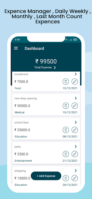 Expense Manager-Money Planning Screenshot 0