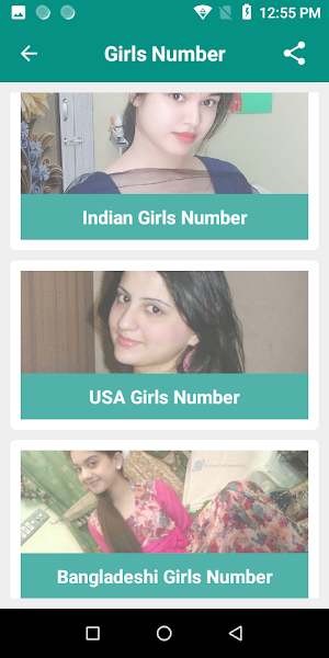 Indian Girls Number Video Call Screenshot 0