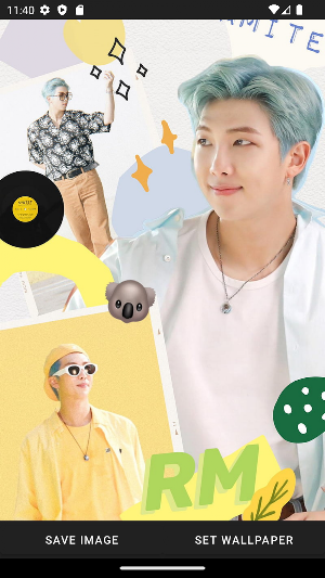 BTS RM Wallpaper screenshot 3