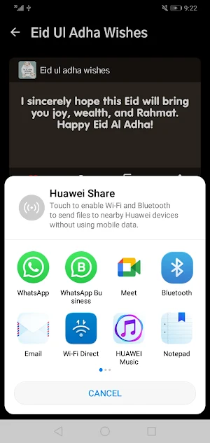 Eid ul adha Wishes 2023 Screenshot 3
