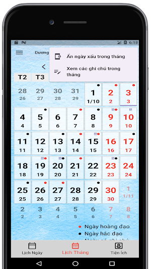 Âm Dương Lịch 2025 Screenshot 3
