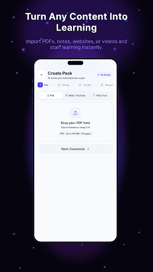 Synapse: AI Flashcards & Quiz Screenshot 1