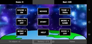 Morse Code Defender TX Screenshot 0