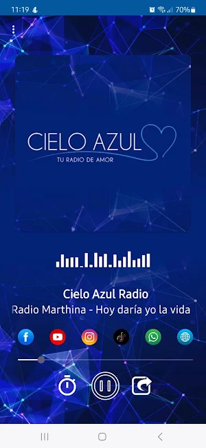 Cielo Azul Radio Screenshot 1