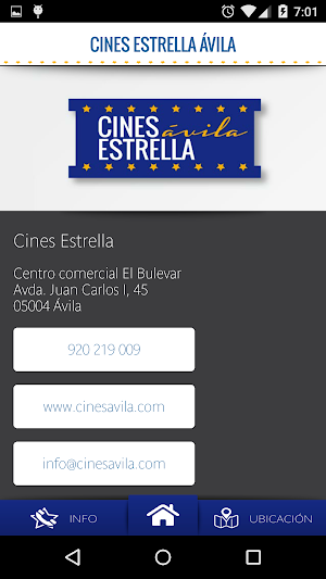 Cines Estrella Ávila Screenshot 2