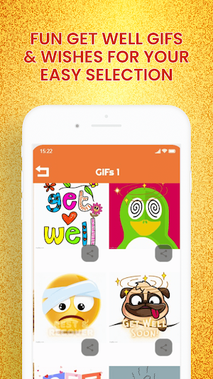Get Well Soon Greeting GIFs Screenshot 2