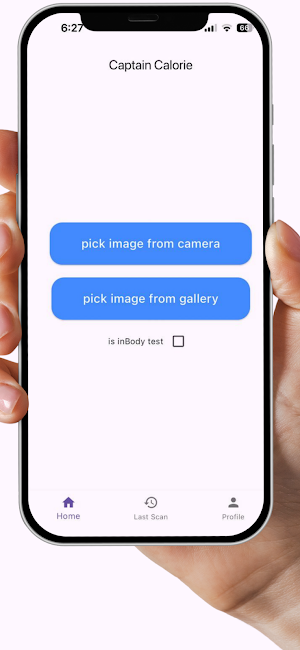 Captain Calorie: Food Scanner Screenshot 2