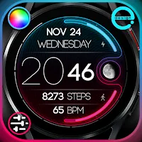NEON Lunar - watch face