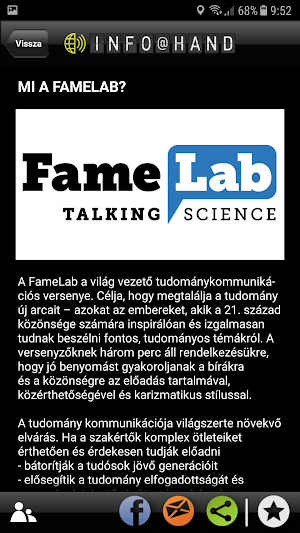FameLab INFO@HAND Screenshot 3