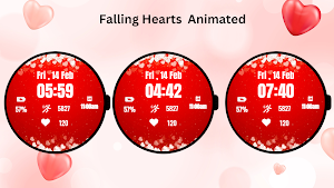 Falling Hearts Animated Screenshot 2