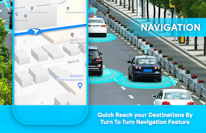 GPS Navigation - Map Locator & Route Planner Screenshot 1