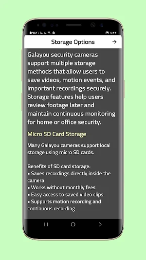 galayou security camera guide Screenshot 3