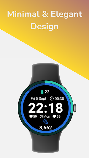 G Fit: Health Watch Face Wear Screenshot 0