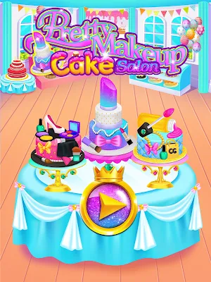 Pretty Makeup Cake Salon - Cooking Dessert Games Screenshot 2