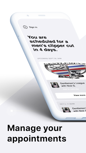 Gentlemen's League Barbershop Screenshot 1