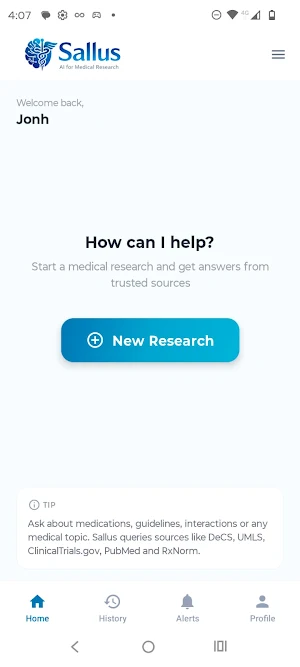 Sallus Screenshot 1