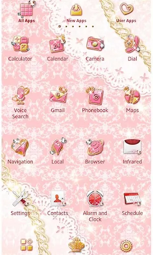 Regal Love Wallpaper Theme Screenshot 1