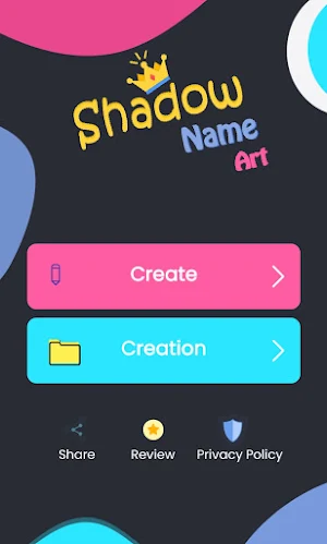 Shadow Name Art - Creative Editor & 3D Effects Screenshot 1