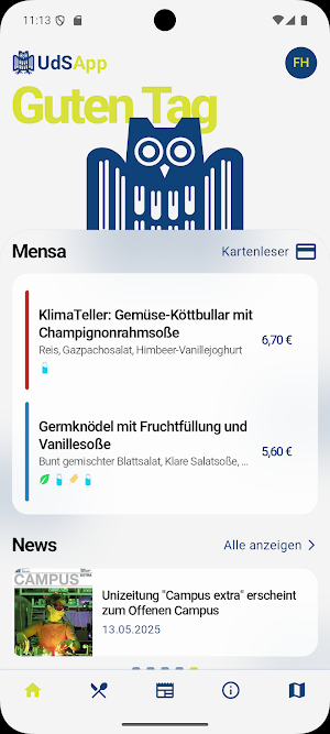 UdS-App Screenshot 0