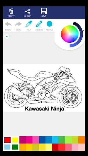 Motorsport GP Coloring Book Screenshot 0