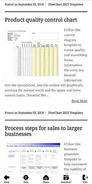 FlowChart 2023 Templates Screenshot 2
