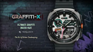 Graffiti-X: Hybrid Watch Face Screenshot 0