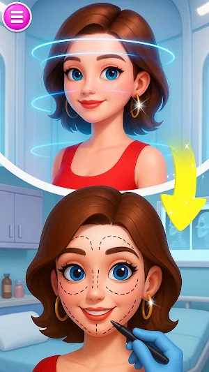 Celebrity Plastic Surgery Game Screenshot 1