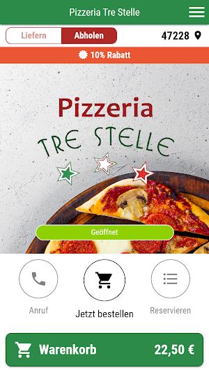 Pizzeria Tre Stelle Screenshot 0