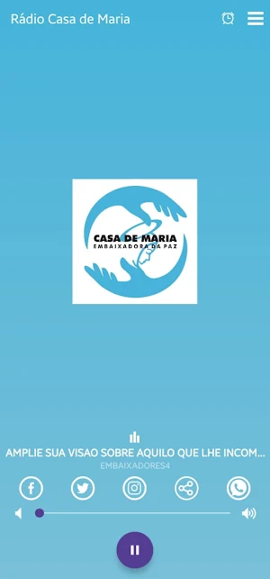 Rádio Casa de Maria Screenshot 0