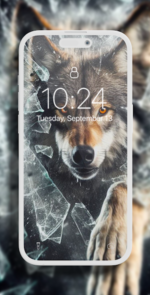 Wolf wallpapers HD Screenshot 3