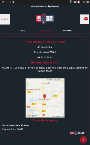 Pizza Dream s BRAY SUR SEINE Screenshot 2
