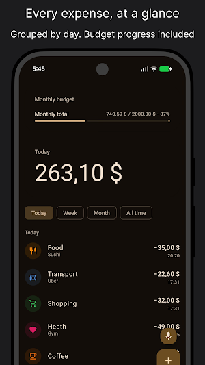 CashLeakLogger – Expenses Screenshot 0