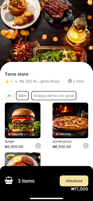 surfmeal Screenshot 2