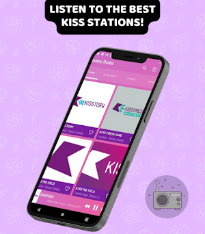 Kisstory Radio App-Kisstory UK Screenshot 1