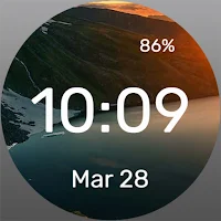 Mountain Coast - Watch Face