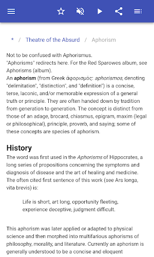 Literary terms Screenshot 2