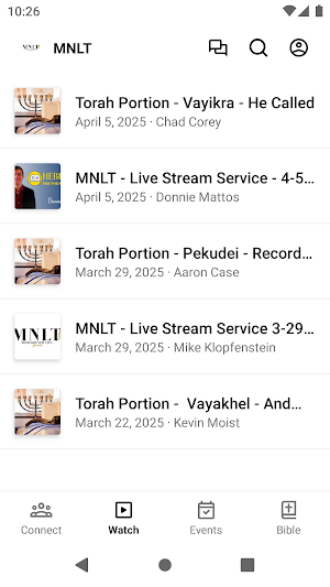 Messiah's New Life Tabernacle Screenshot 1