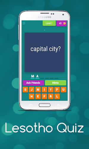 Lesotho Quiz Screenshot 1