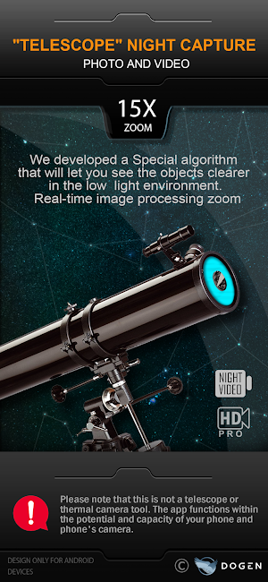 Telescope Night Capture Screenshot 0