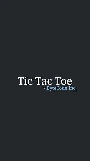 Tic Tac Toe Casual Game : 2 Player & CPU Mode Screenshot 0