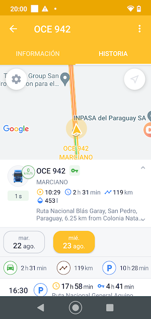 MOVILIZASAT Screenshot 2