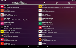 MyRadioOnline - Radia internetowe w jednym miejscu Screenshot 0